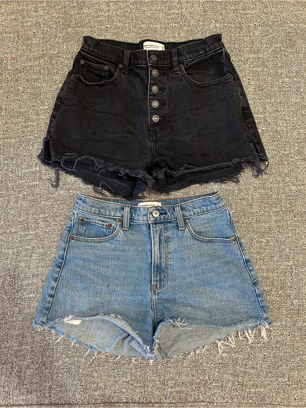 2 pairs Abercrombie shorts